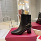 VL GARAVANI ROCKSTUD NAPPA ANKLE BOOT BLACK 1W2S0FH5NAP 0NO