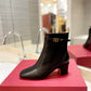VL GARAVANI TAN GO ANKLE BOOT IN CALFSKIN LEATHER BLACK 3W2S0GZ2ATZ 0NO