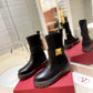 VL GARAVANI ONE STUD BEATLE BOOT IN CALFSKIN BLACK