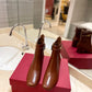 VL GARAVANI TAN GO ANKLE BOOT IN CALFSKIN LEATHER BROWN