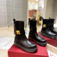 VL GARAVANI ONE STUD BEATLE BOOT IN CALFSKIN BLACK