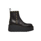 VL GARAVANI UNIQUEFORM CALFSKIN ANKLE BOOT BLACK 1W2S0CS0MMD 0NO
