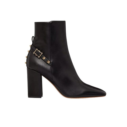 VL GARAVANI ROCKSTUD NAPPA ANKLE BOOT BLACK 1W2S0FH5NAP 0NO