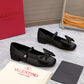 VO GARAVANI BOWJANE MARY JANE BALLERINA IN BLACK 5W0S0KI3JIV 0NO