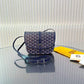 GOYARD GOYARDINE BELVEDERE PM MESSENGER BAG NAVY 21CM BELVE3PMLTY12CG12P