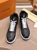 LV Rivoli High Top Sneaker Black