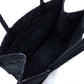 DIR1286 book tote small size 36.5cm 41.5cm embroidery black-3