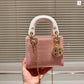 Luxe Touch LADY DIOR MICRO BAG PINK 17CM