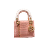 Luxe Touch LADY DIOR MICRO BAG PINK 17CM