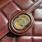 GC 741457 Deco Small size shoulder bag 18cm crimson