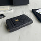 GC wallet clutch bag 7.5cm black