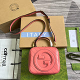 GC744434 Blondie Handbag 17cm Rose Pink leather