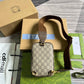 GC752565 Supreme cross body bags 12cm Brown PVC Free shipping