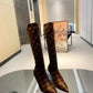 DD WOMEN'S GG KNEE-HIGH BOOT BROWN