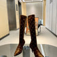 DD WOMEN'S GG KNEE-HIGH BOOT BROWN
