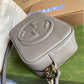 GG 308364 cross body bags 22CM grey Free shipping
