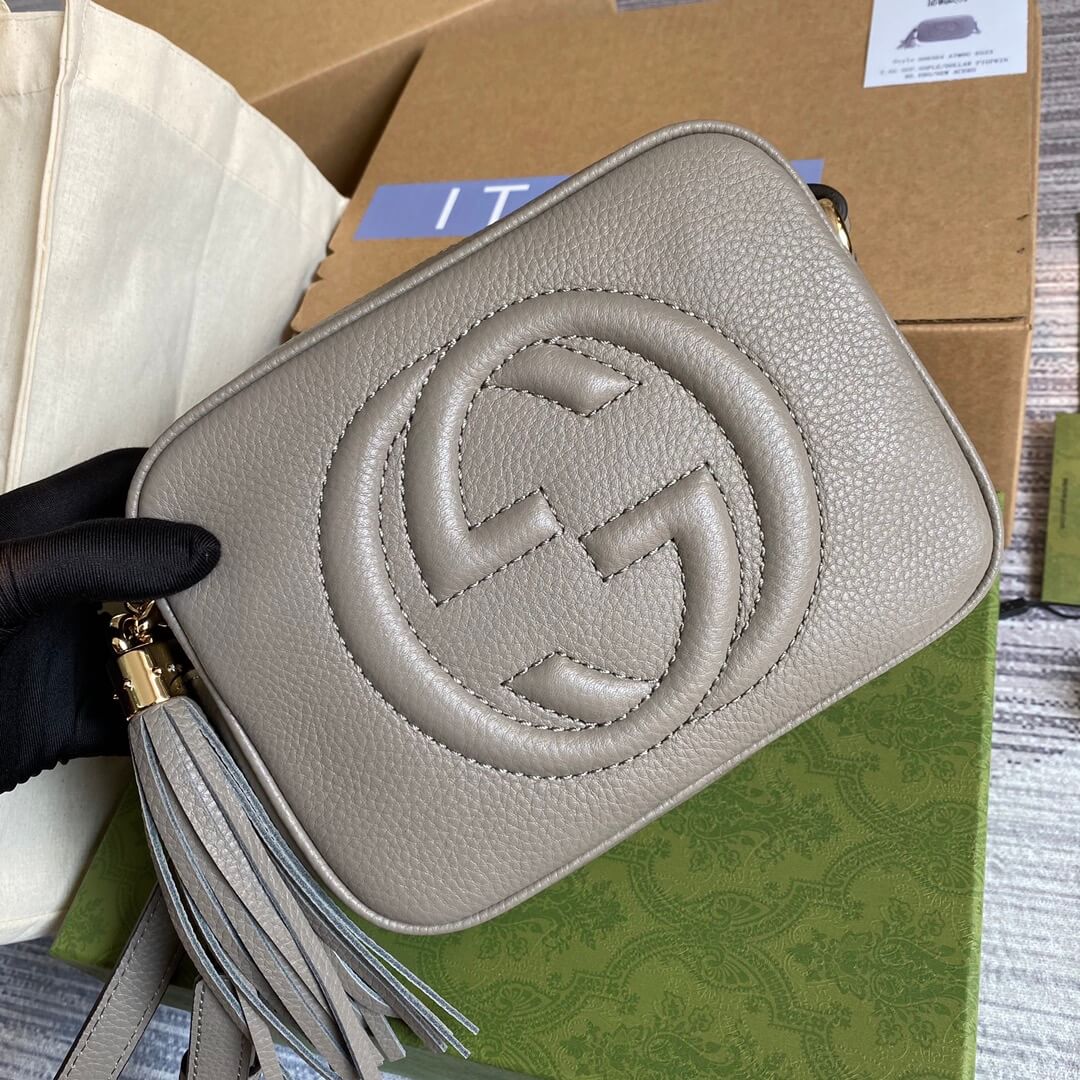 GG 308364 cross body bags 22CM grey Free shipping