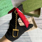 GG 627064 Marmont wallet 10cm red COWHIDE