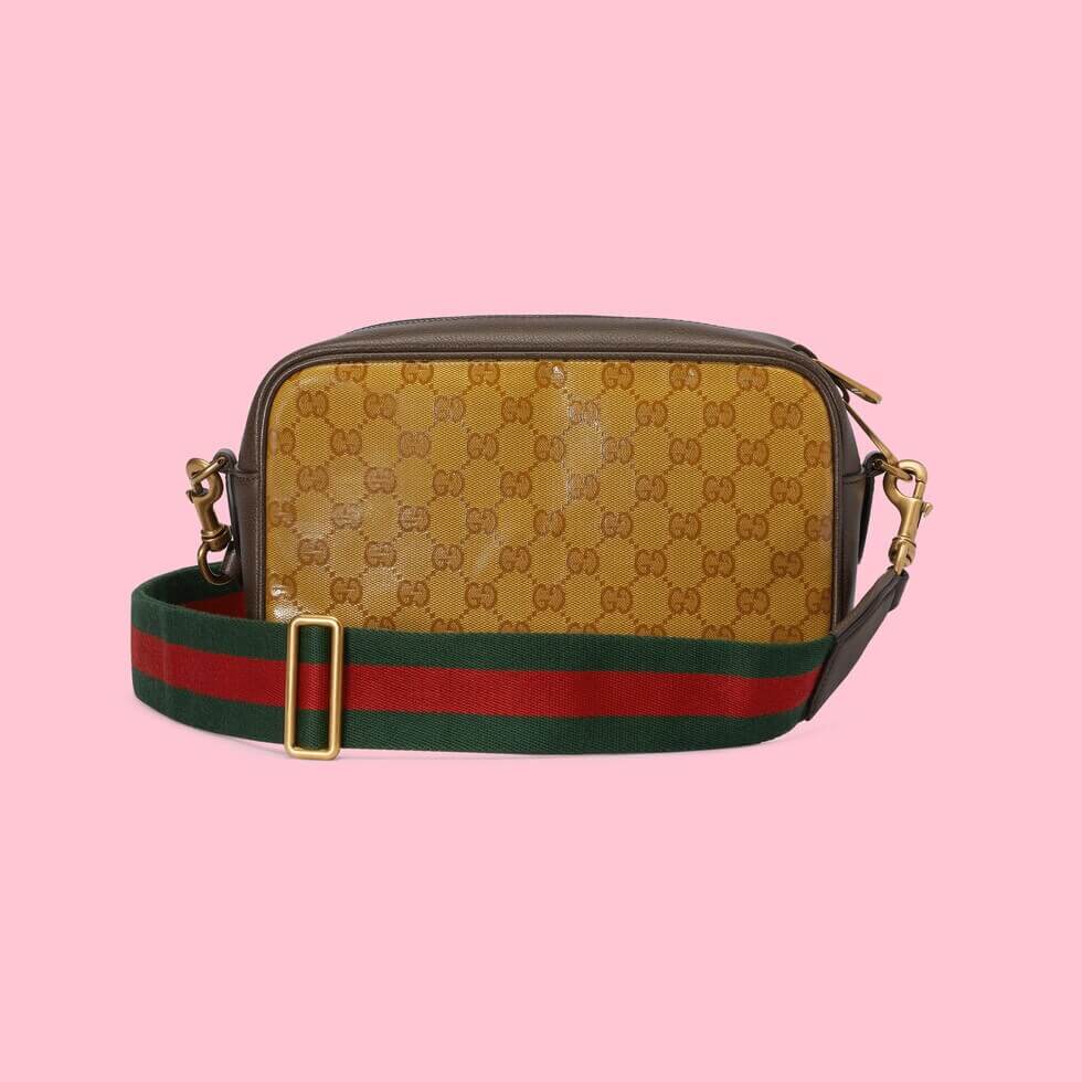 GG 702427 adidas x cross body bags shoulder bag Leather brown 25CM