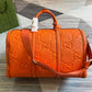 GG 725282 Travel bag Handbag 45cm orange