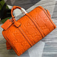 GG 725282 Travel bag Handbag 45cm orange
