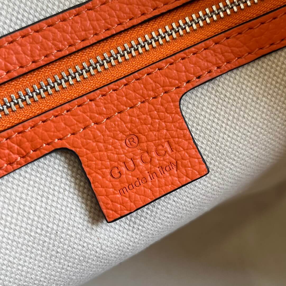 GG 725282 Travel bag Handbag 45cm orange