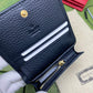 GC 456126 GG Pure cowhide wallet black short design