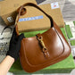 GG636709 subaxillary bag 28cm brown cowhide