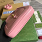 GG637091 Handbag subaxillary bag 19cm pink cowhide