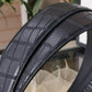 GC BELT Cowhide leather black gold buckle wide 3.5cm Automatic buckle