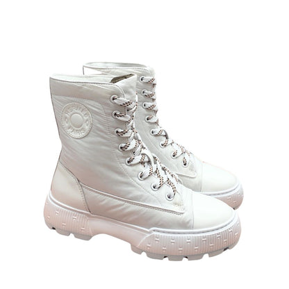 HM FRESH ANKLE BOOTS WHITE
