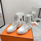 HM FRESH ANKLE BOOTS WHITE