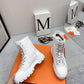 HM FRESH ANKLE BOOTS WHITE