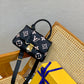 M45978 MADELEINE 24cm/BB 30cm/MM black Monogram Empreinte Silk screen