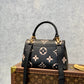 M45978 MADELEINE 24cm/BB 30cm/MM black Monogram Empreinte Silk screen