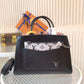 M59953 Marelle Tote MM Black hanbag free shipping