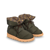LV PILLOW COMFORT ANKLE BOOT KAKI 1A8T3L
