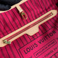 Neverfull M41178 monogram ROSE inside MM Damier Azur Bag Damier GHW  d