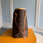 Neverfull M41178 monogram ROSE inside MM Damier Azur Bag Damier GHW  d