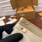 M45717 ONTHEGO MM BAG TOTE M45717 M45718 Cream/Saffron/blue