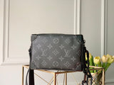 M44735 MINI SOFT TRUNK Monogram Eclipse Canvas Small Bags and Bumbags black
