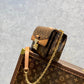 M46127 Caramel Brown Marceau Chain bag Pochette Métis