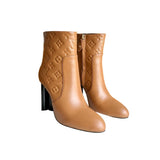 LV SILHOUETTE ANKLE BOOT BROWN