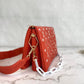 M20761 Coussin PM Monogram 26cm red cowhide-leathe