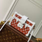 M20764 petite Malle Match white monogram 20cm