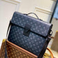 M20835 S Lock Briefcase Taurillon Monogram 39cm briefcase blue