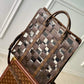 M20866 SAC PLAT Monogram Chess 36cm brown