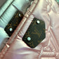 M21056 MAXI MULTI POCHETTE ACCESSOIRES 34CM Pillow Silver / Pale Pink