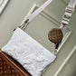 M21056 MAXI MULTI POCHETTE ACCESSOIRES 34CM Silver / Pale Pink
