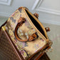 M21317 SPEEDY BANDOULIÈRE 25cm Travel bag Metallic coated canvas